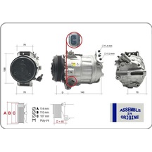 Gua Klima Kompresörü Fıat Ducato 06 19 2.3d Mtj Gua 51323 71796979 1391387080 5802212928