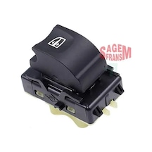Düğme Cam Açma Clio 4 / Symbol / Captur / Kangoo / Sandero / Lodgy / Dokker / Duster / Cıtan Tekli