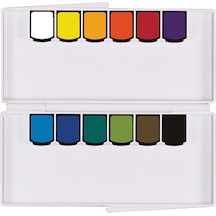 Mijello Mission Silver Class Tablet Sulu Boya 12 Renk
