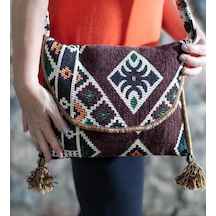 Bk Gift El Yapımı Otantik Türk Kilim Omuz Çantası -2, Günlük, Kitap, Tablet, Plaj Ve Seyahat Çantası Kobitmeyencom35837 Bk Gift
