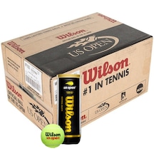 24 Kutu Wilson Us Open Tenis Topu Vakum Ambalajda 1 Box Koli Wrt106200 Yeni Seri