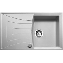 Teka Universo 45 GT Tezgahüstü Damlalıklı Granit Eviye Beyaz