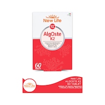 Algoste K2 60 Tablet Kalsiyum - K2 Vitamini - Magnezyum- D Ve C Vitamini - Çinko - Bor