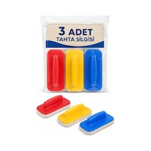 3 Adet Yazı Tahta Silgisi