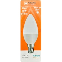 Tr 9w 70w Beyaz Işık 6500k E14 Led Mum Ampul Genel
