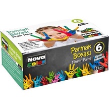 Nova Color 6 Renk Parmak Boyası 25 Cc