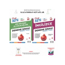 Nartest 8. Sınıf Din Ve İngilizce 32 Deneme 2 Kitap Seti
