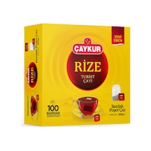 Çaykur Rize Turist Bardak Poşet Çay 100'lü 200 G - 8 Adet Tarı