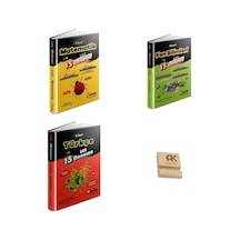 Aydın Lgs 8. Sınıf Matematik 15li Fen Bilimleri 15li Ve Türkçe 15li Denemeleri 3lü Set