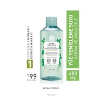 Yves Rocher Karma ve Yağlı Ciltler İçin Gözenek Sıkılaştırıcı Pure Menthe Prebiyotik Miseler Su 400 ML