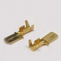 Çiftel 6.3 Mm Kısa Erkek Terminal 25 Adetlik