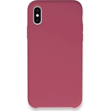 Newface Apple İphone Xs Max Kılıf Lansman Legant Silikon - Fuşya