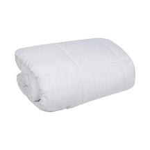 Taç Düz Polyester Yorgan, Beyaz, Size Abanoz
