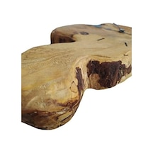 Ağaç Gövdesi Saat 0240-beyaz-şekilli-48cm