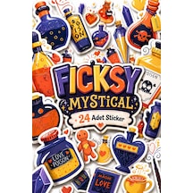 Mistik Sticker Seti - 24 Adet Etiket Çıkartma Diğer