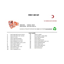 Büyük Boy İlk Yardım Seti First Aid Kit 5250