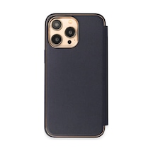 Znv Zenvia Mey İthalat iPhone Uyumlu 14 Pro Max Kılıf Dolpin Kapaklı - Lacivert Znv2025 Cmn Diğer