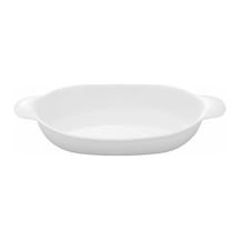 Organic Porselen Oval Fırın Kabı 36 Cm Beyaz Diğer