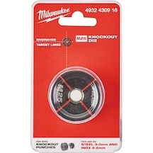 Milwaukee 25.4 Mm Hidrolik Panç Karşılığı