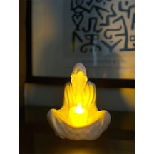 Mumluk Hayalet Ruh Led Tealight Dekoratif Mumluk