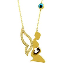 Annem Kolye 2.80 Gram 14 Ayar Altın