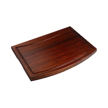 Tek Kenarı Oval Tahta 27x38 Cm