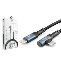 Subzero Cl100 65w Type-c To Type-c L Giriş Gaming Şarj Kablosu Şarj Data Kablosu
