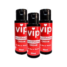 Vıp Whiteningcream 3 Adet Analrenk Ton Değişştirme Kremi Bay Bayan 60 Ml