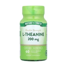 Nature's Truth L-theanine Brain & Cognitive Amino Acid 200 Mg 60 Quick Release Capsules