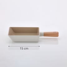 NEOFLAM FİKA ALÜMİNYUM DÖKÜM OMLET TAVA  BEJ 15 CM