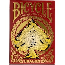 Red Dragon Altın Folyo Premium Oyun Kartları, 1 Güverte