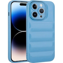 Apple Uyumlu iPhone 14 Pro Kamera Korumalı Parlak Airbag'li Zore Galya Kapak