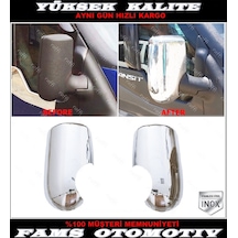 Ford Transit Krom Ayna Kapağı 2 Prç. 2000 - 2014 P. Çelik