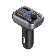 Earldom M63 Bluetooth Usb3.0 Ve Type C Pd Hızlı Şarj Fm Transmitter - Siyah