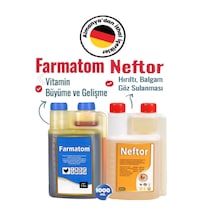 Munich Vet 2'li Set Kuşlar İçin Farmatom Vitamin Neftor Hırıltı