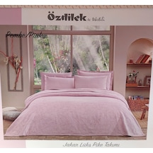 Özdilek Rf -pembe- Jakar Lux Z Tek Kişilik Pike Takımı
