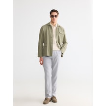 Lcw Eco Gri Regular Fit Erkek Chino Pantolon