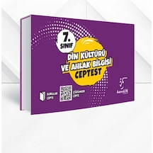 7.Sınıf Cep Test Din Kültürü Ahlak Bilgisi -  Karekök Eğitim Yayın