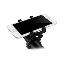 Tw Alüminyum Bisiklet Motosiklet Gidon Telefon Tutucu Siyah