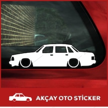 Volvo 200 Sticker Volvo 200 Gölge Sticker Oto Sticker Araç Sticke