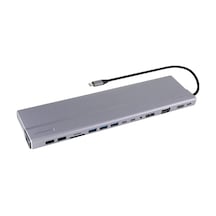 Vcom Cu4703 Type-c Dock Hdmı Dp Vga Usb Ethernet Kart Okuyucu
