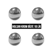 Holsan Bilye Krom Kaplama 18 Lik ( 10 Adet )