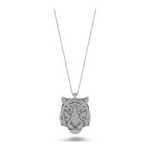 Aslan Figürlü Gümüş Kolye (498183605)