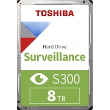 Toshiba 8 TB S300 MG08ADA800E 3.5" 7200 RPM Hard Disk