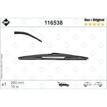 Sılecek - 341 - Supurgesı Arka 260mm Mercedes B-class W246 11 18 . Renault Captur - Edntrend - 20 Swf
