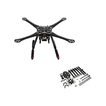 S500 quadcopter Frame gövdesi ( Karbon Fiber İniş Takımlı (Siyah)