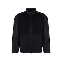 Boss Panoramica Hybrid Knit Jacket Erkek Ceket Siyah Siyah