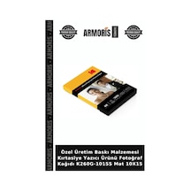 Özel Üretim Baskı Malzemesi Kırtasiye Yazıcı Ürünü Fotoğraf Kağıdı K260g-1015s Mat 10x15