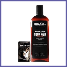 Bezos Brickell Anti-white Erkeklere Özel 3 Adet Beyaz Saç Sakal Bakım Şampuanı 237 Ml + Hediye Jel Nıda