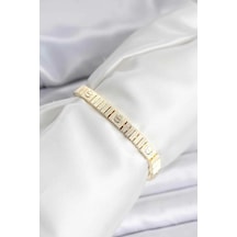 Mey İthalat Gold Renk Vip Seri Bileklik Çok Renkli
